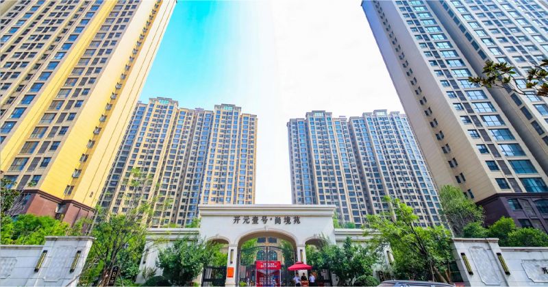 洛陽開元壹號項(xiàng)目使用阿力克真實(shí)漆膩?zhàn)?，保溫砂漿等